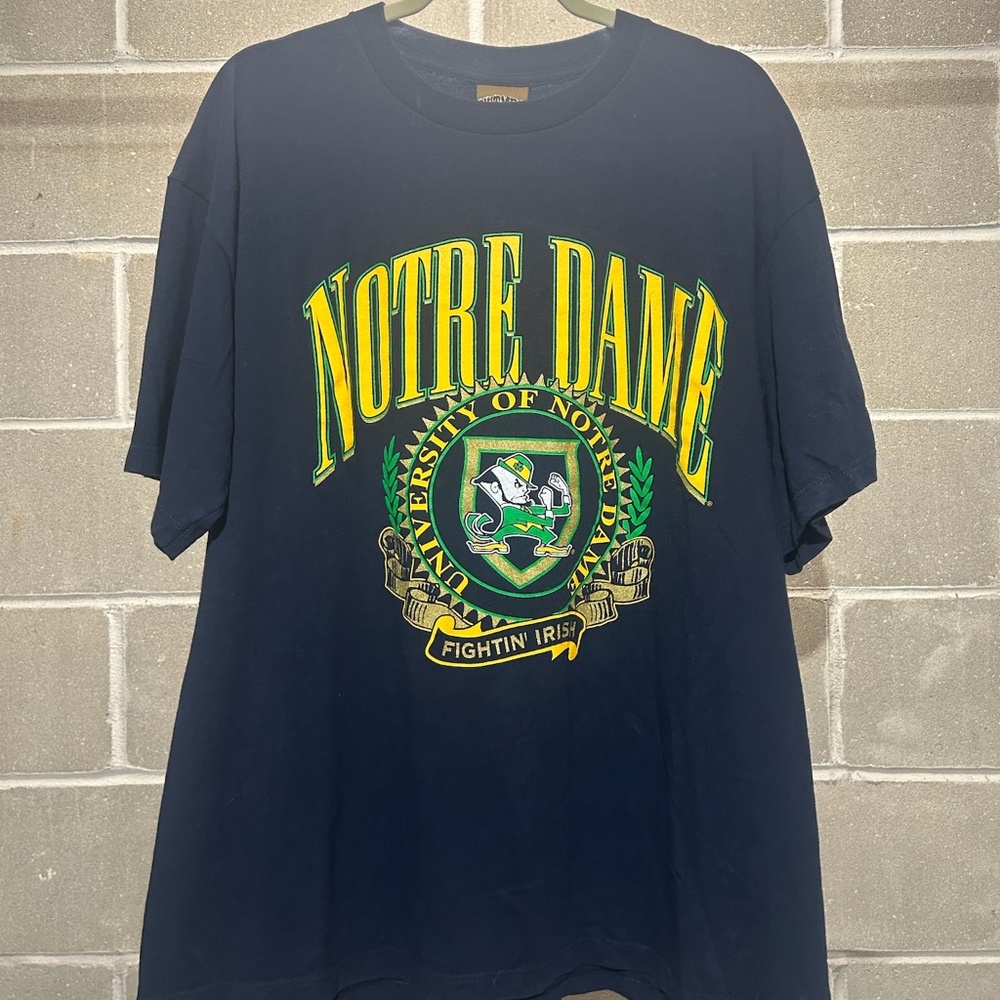SOLD: Vintage Notre Dame Graphic Tee
